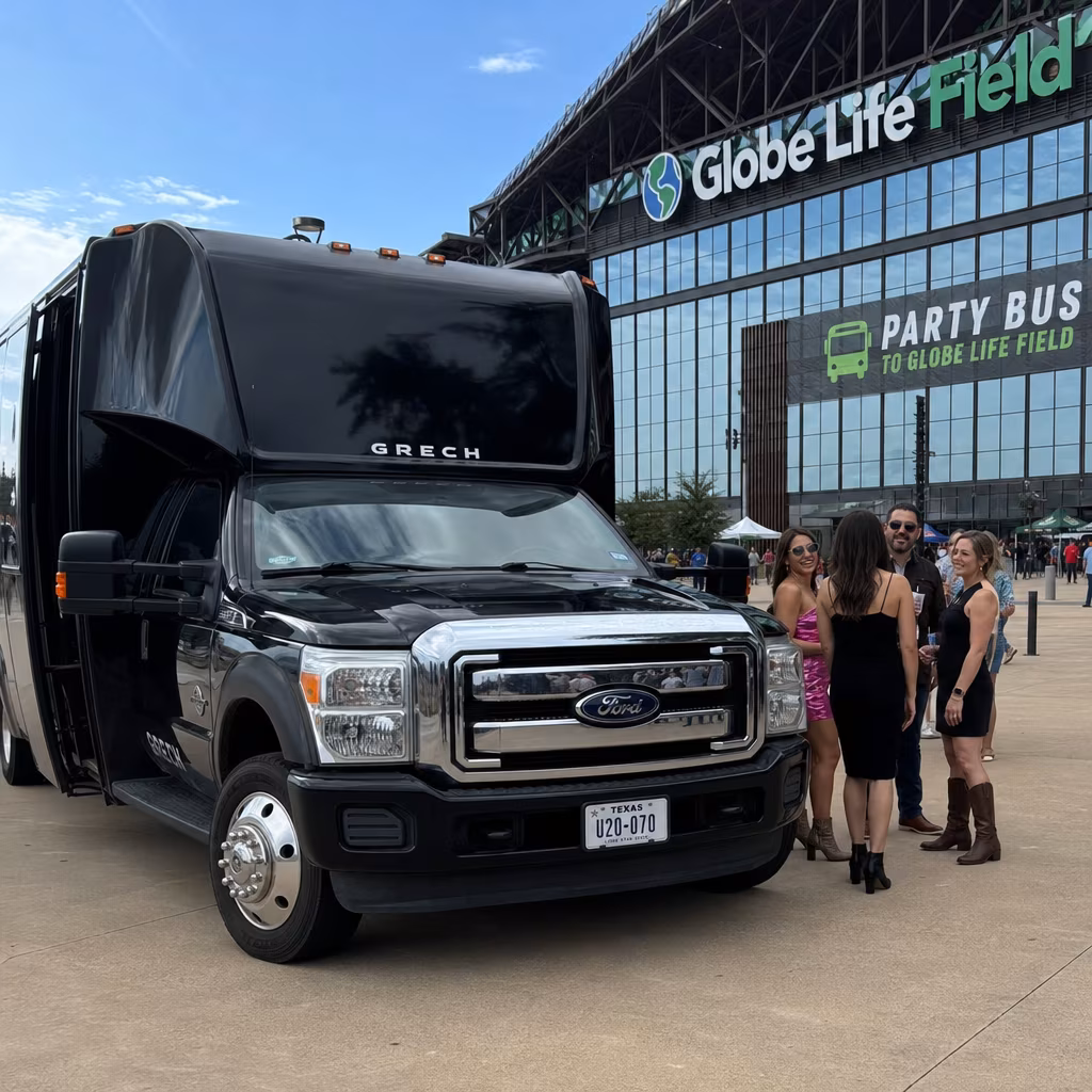 Party Bus to Globe Life Field