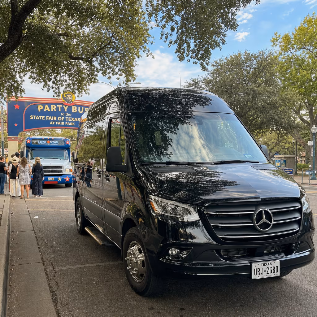 Party Bus to the State Fair of Texas at Fair Park
