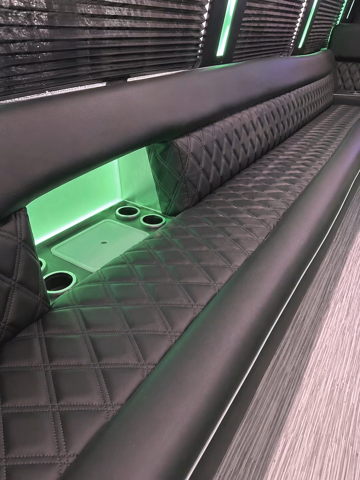 28 Passenger Party Bus Inside