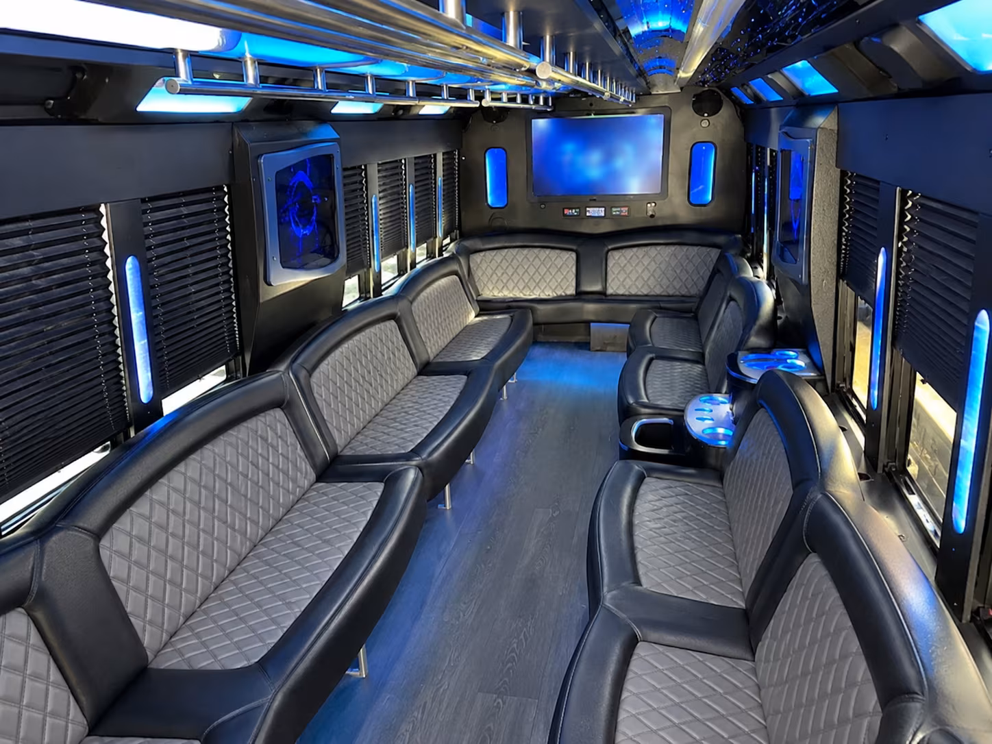 Irving Concert & Music Festival Transportation onboard seating