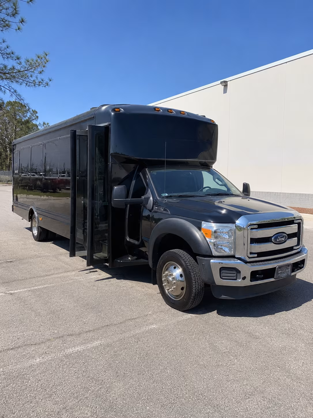 Irving Prom & Homecoming Transportation party bus exterior