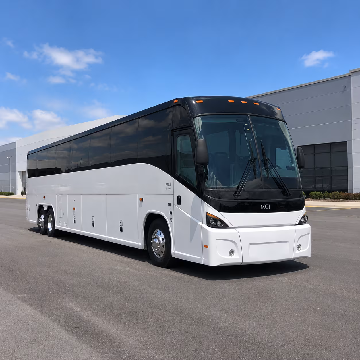 Irving School Event Transportation party bus exterior